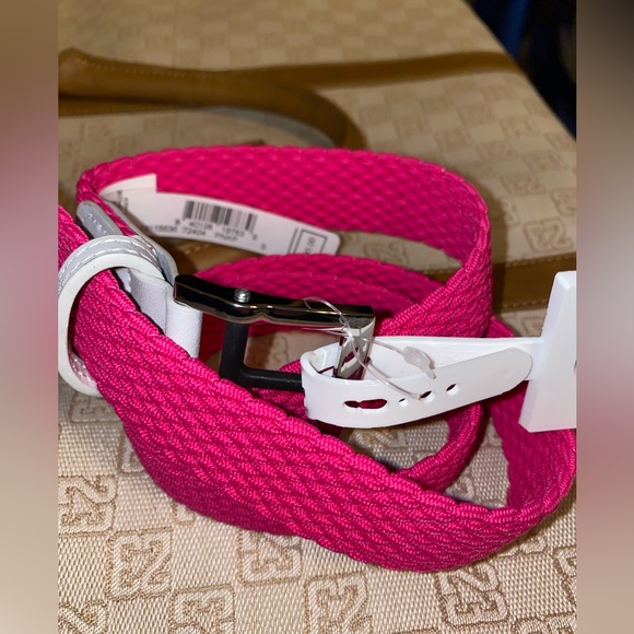 Nike Golf NWT Womens Stretch Woven Skinny Belt Pink Size Small NWT - Picture 4 of 6